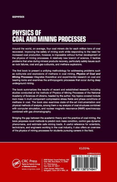 Physics of Coal and Mining Processes