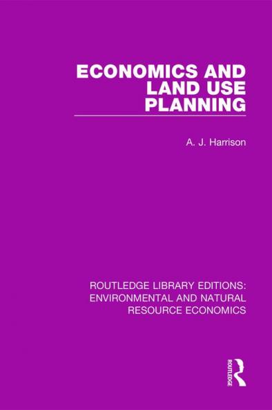 Economics and Land Use Planning