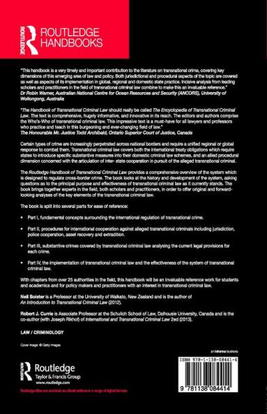 Routledge Handbook of Transnational Criminal Law