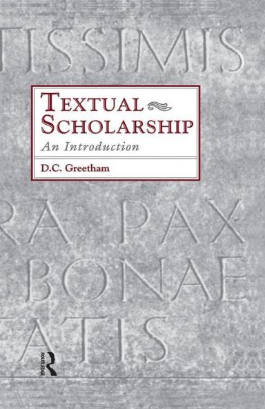 Textual Scholarship