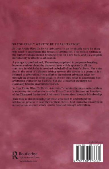 So You Really Want to Be an Arbitrator?