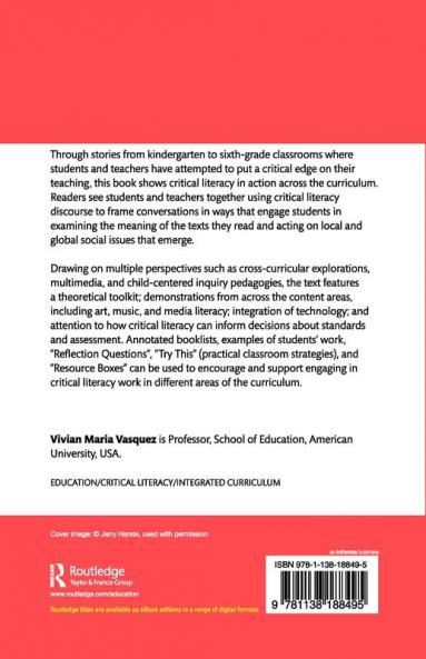 Critical Literacy Across the K-6 Curriculum
