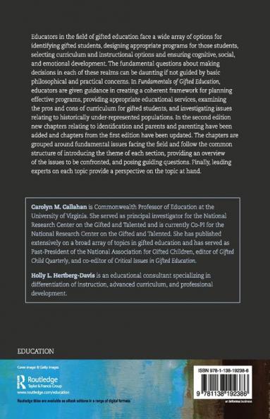 Fundamentals of Gifted Education