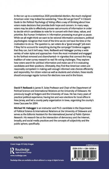 Citizen's Guide to the Political Psychology of Voting