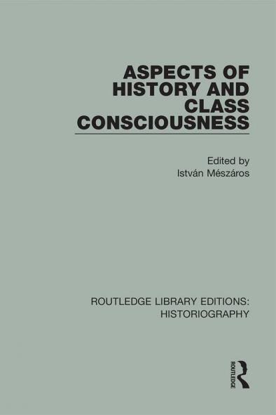 Aspects of History and Class Consciousness