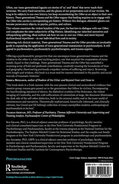 Trans-generational Trauma and the Other