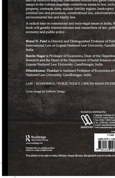 Law and Economics in India