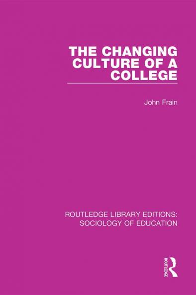 Changing Culture of a College