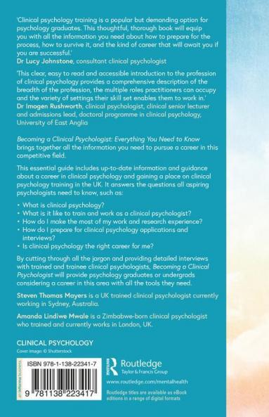 Becoming a Clinical Psychologist