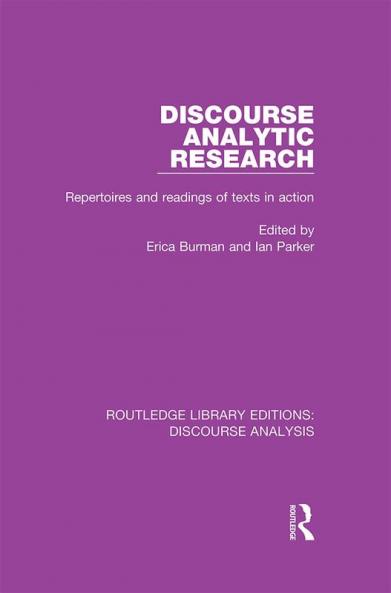Discourse Analytic Research
