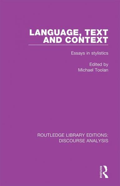 Language Text and Context