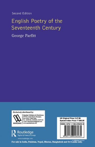 English Poetry of the Seventeenth Century
