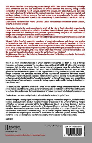 Developing China: The Remarkable Impact of Foreign Direct Investment