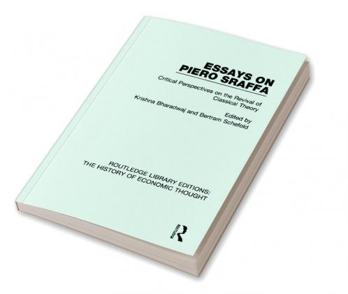 Essays on Piero Sraffa