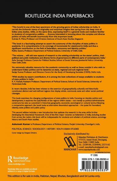 Rethinking State Politics in India