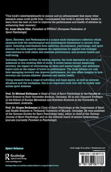 Sport Recovery and Performance