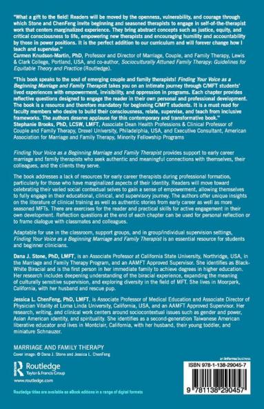 Finding Your Voice as a Beginning Marriage and Family Therapist