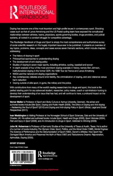 Routledge Handbook of Drugs and Sport