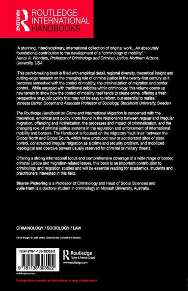 Routledge Handbook on Crime and International Migration