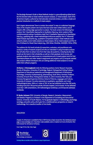 The Routledge Reviewer’s Guide to Mixed Methods Analysis