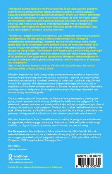 Education Inequality and Social Class