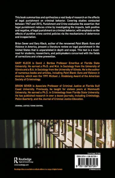 Punishment and Crime