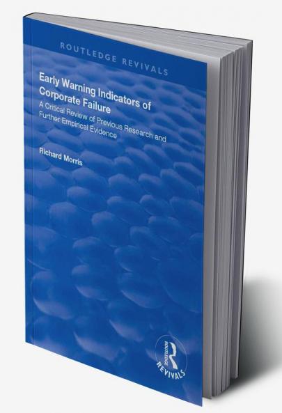 Early Warning Indicators of Corporate Failure
