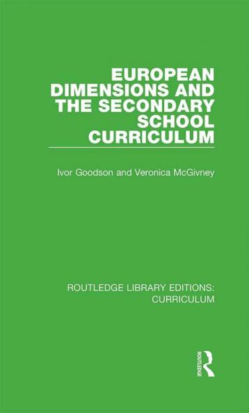 European Dimensions and the Secondary School Curriculum