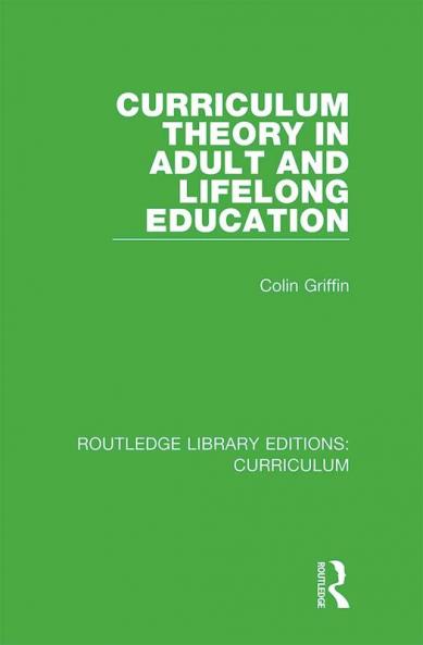 Curriculum Theory in Adult and Lifelong Education