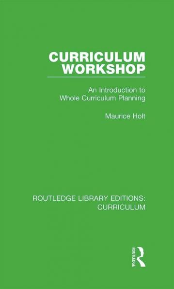 Curriculum Workshop