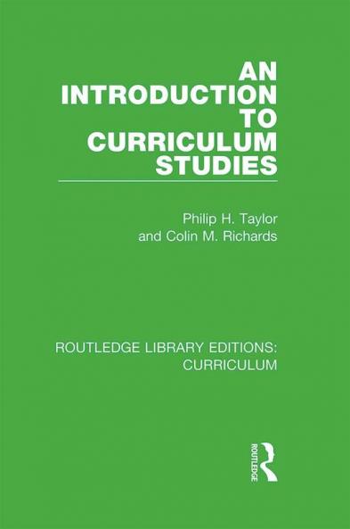 Introduction to Curriculum Studies