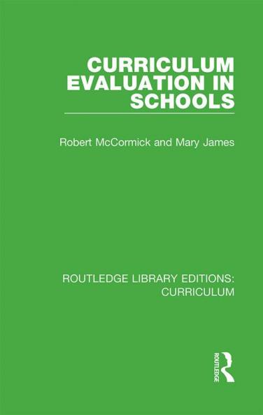 Curriculum Evaluation in Schools