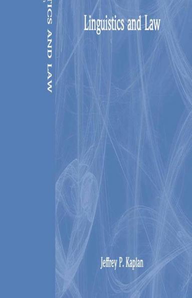 Linguistics and Law