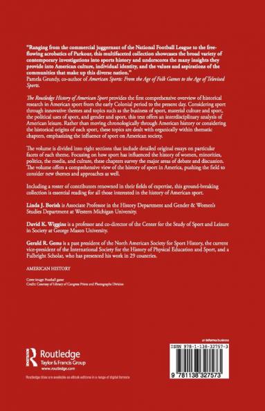Routledge History of American Sport