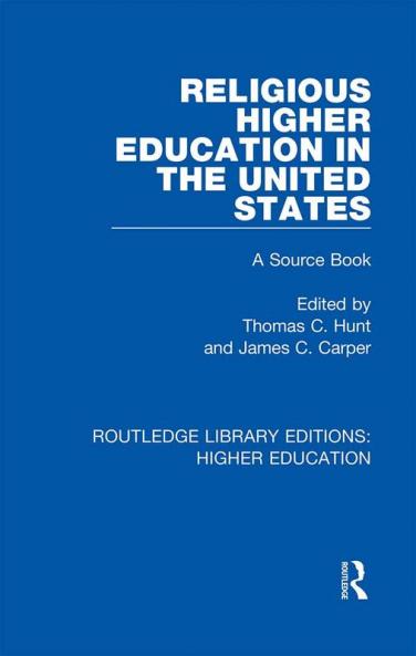 Religious Higher Education in the United States