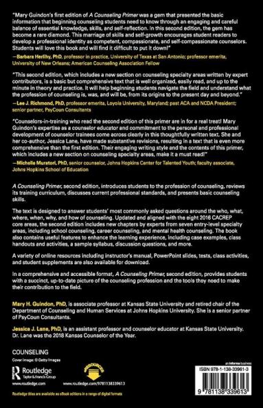 Counseling Primer