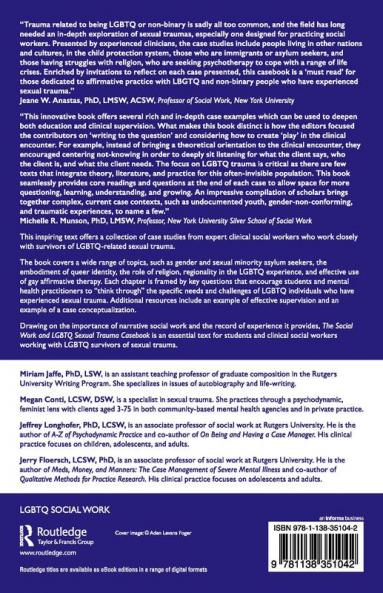 Social Work and LGBTQ Sexual Trauma Casebook