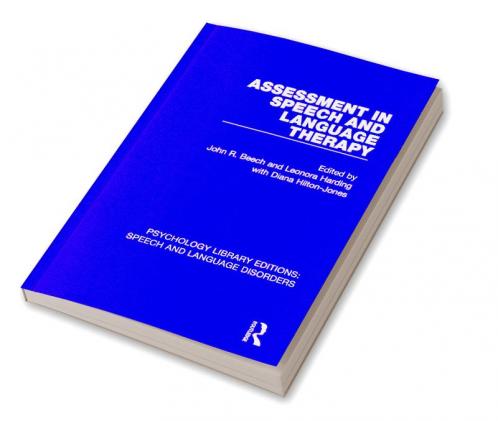 Assessment in Speech and Language Therapy