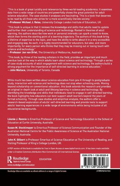 Supporting Self-Directed Learning in Science and Technology Beyond the School Years