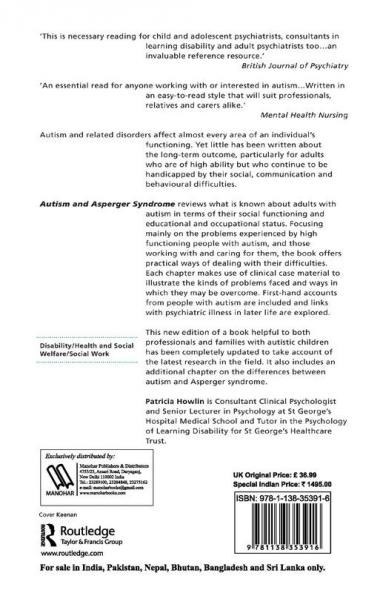 Autism and Asperger Syndrome