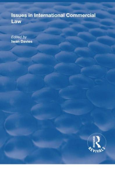 Issues in International Commercial Law