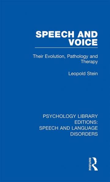 Speech and Voice