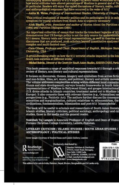 Literary and Non-literary Responses Towards 9/11