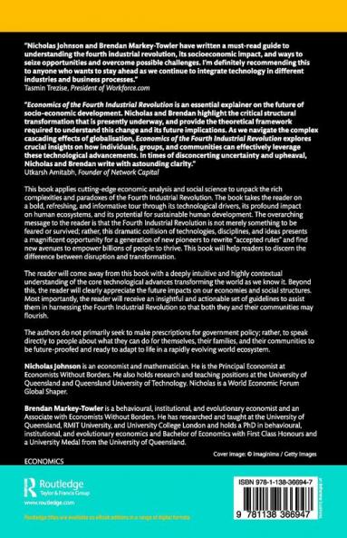 Economics of the Fourth Industrial Revolution