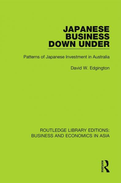 Japanese Business Down Under