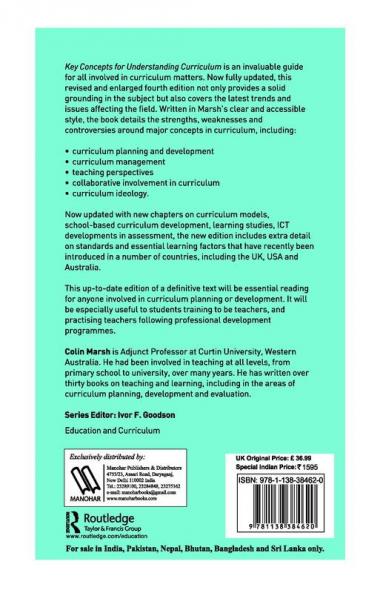 Key Concepts for Understanding Curriculum