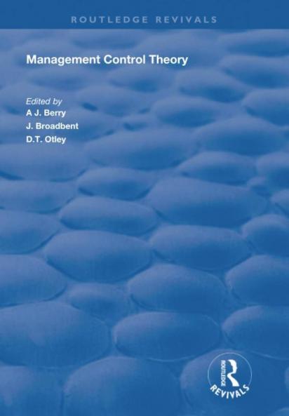 Management Control Theory