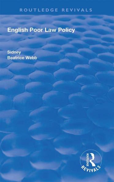 English Poor Law Policy