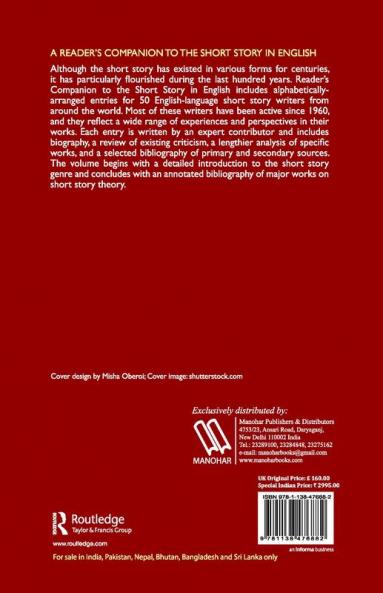 Reader's Companion to the Short Story in English