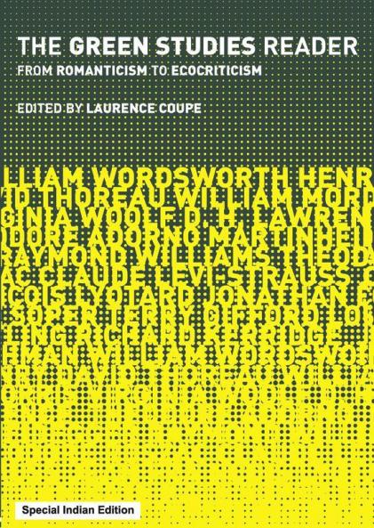 Green Studies Reader